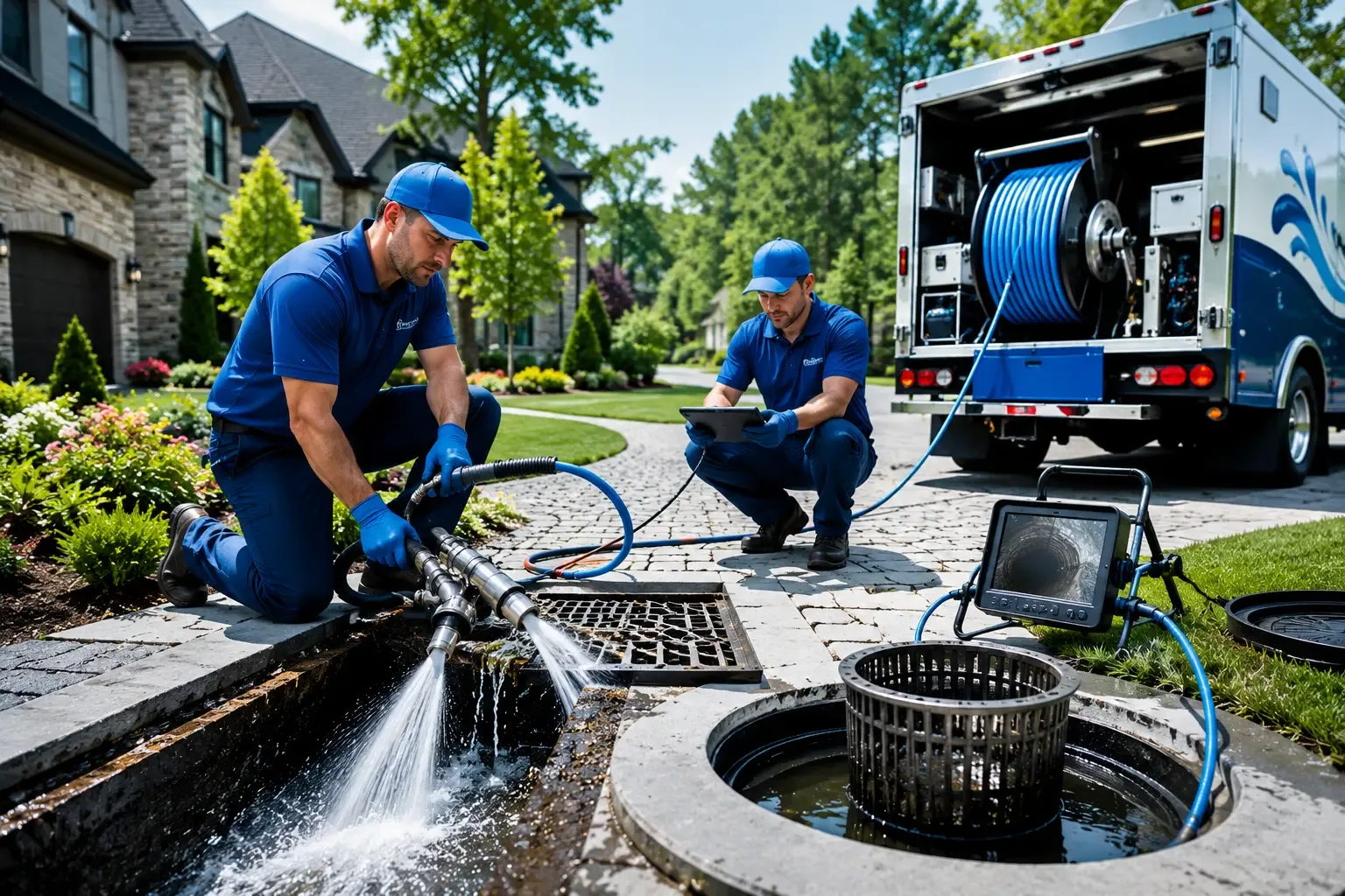 Local outdoor drain cleaning professionals in Harrisville, NY